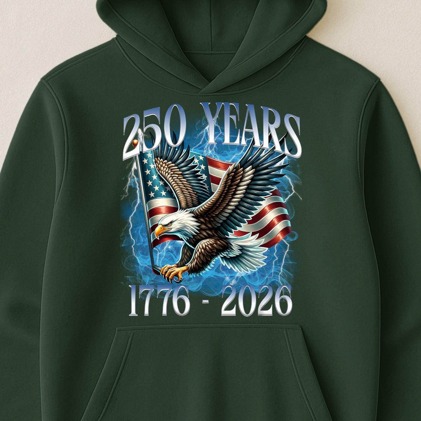 250 Years Eagle & Lightning - Shirt