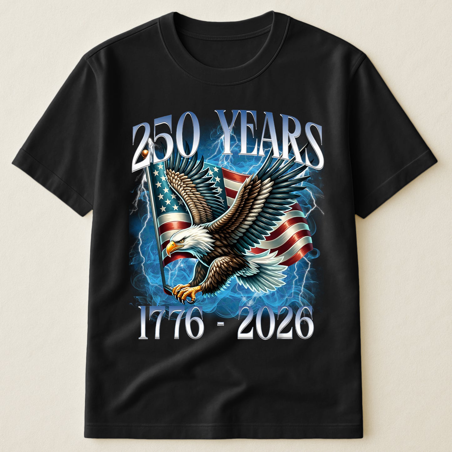 250 Years Eagle & Lightning - Shirt