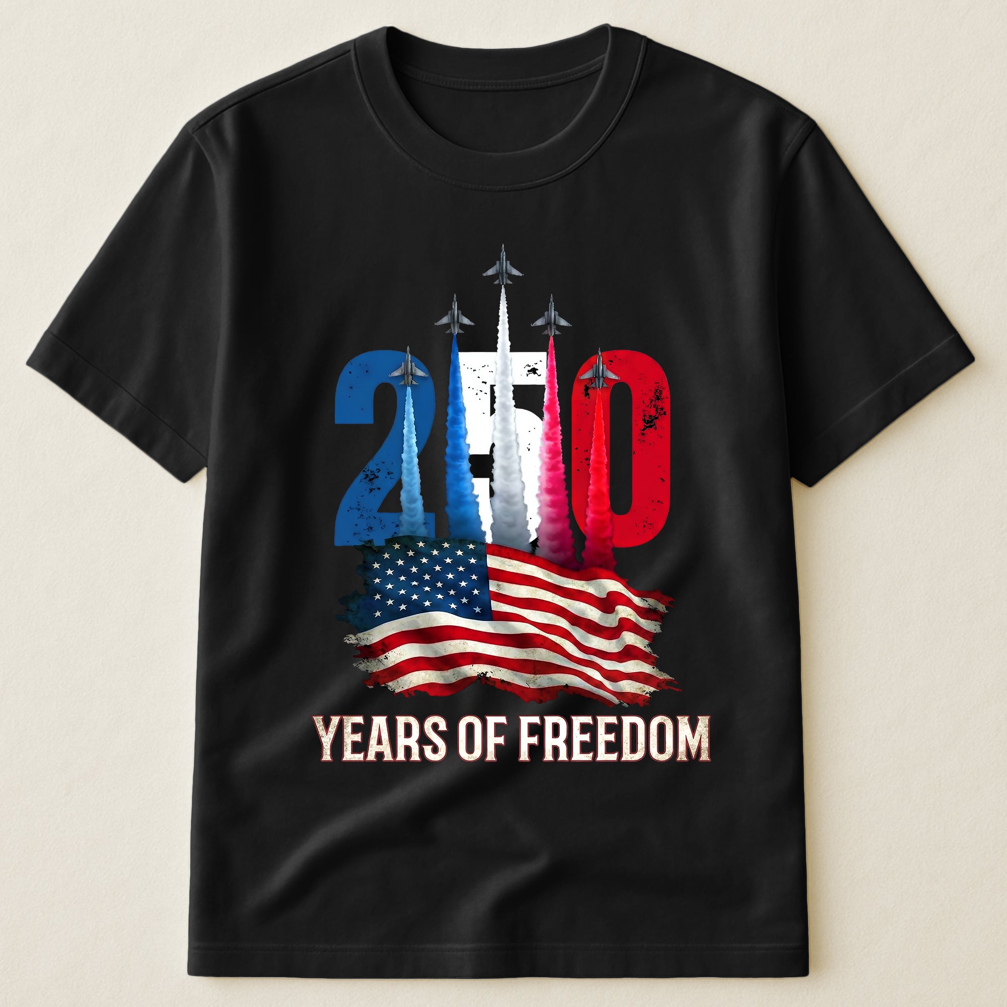 250 Years of Freedom Fighter Jet - Shirt