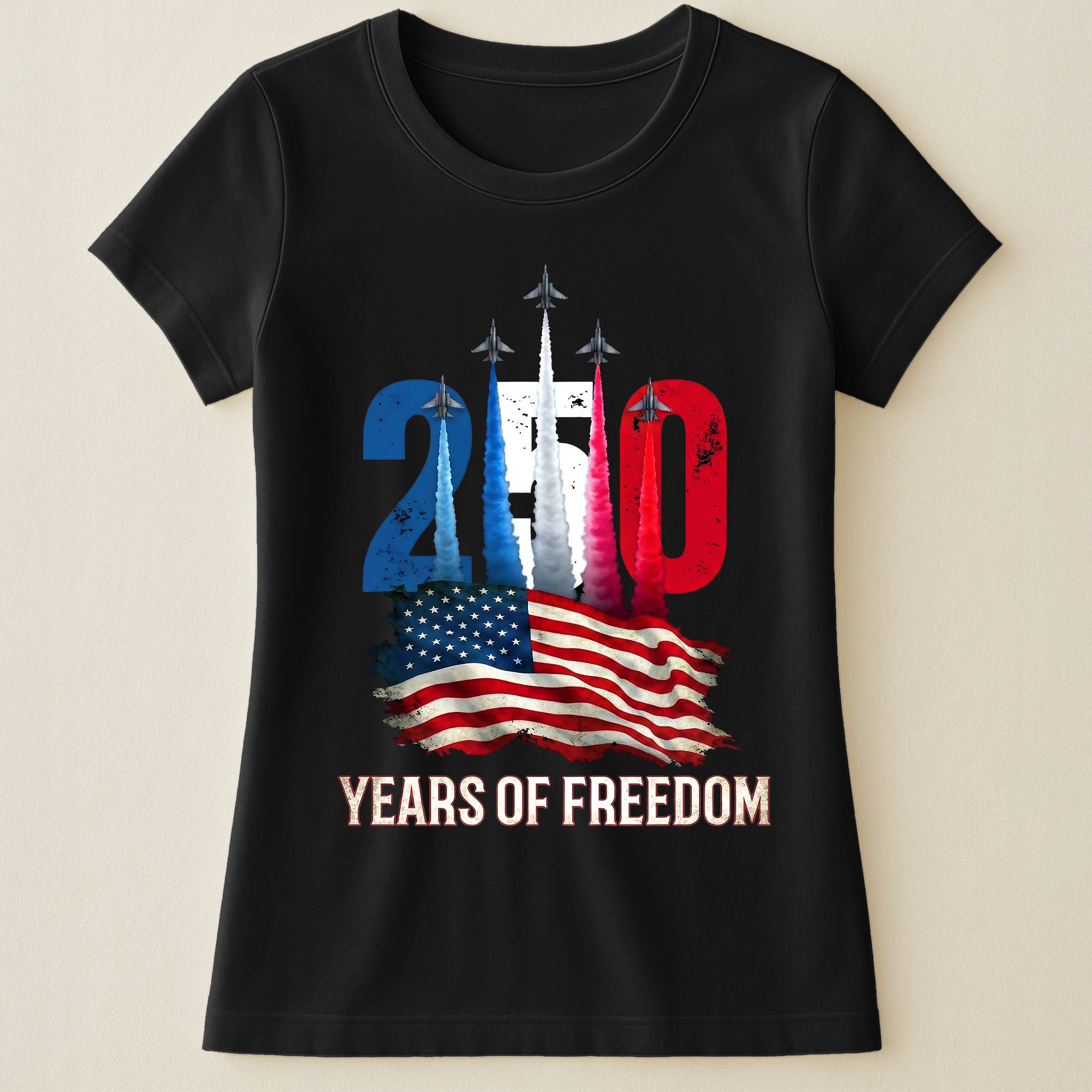 250 Years of Freedom Fighter Jet - Shirt