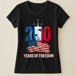 250 Years of Freedom Fighter Jet - Shirt
