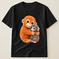 Baby Punch Monkey, Be Kind, Punch The Abandoned Baby Monkey Gift For Animal Lover - Shirt