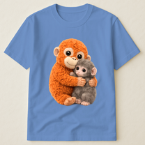 Baby Punch Monkey, Be Kind, Punch The Abandoned Baby Monkey Gift For Animal Lover - Shirt