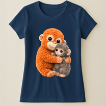 Baby Punch Monkey, Be Kind, Punch The Abandoned Baby Monkey Gift For Animal Lover - Shirt