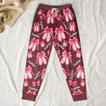 Coquette Bow Ballet Custom Name, Number Gift For Ballet Lover,Ballerina - Personalized Lounge Pants 3