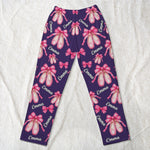 Coquette Bow Ballet Custom Name, Number Gift For Ballet Lover,Ballerina - Personalized Lounge Pants 4