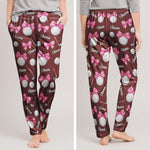 Coquette Bow Golf Custom Name Gift For Golfer, Golf Lovers - Personalized Lounge Pants 3