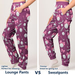Coquette Bow Golf Custom Name Gift For Golfer, Golf Lovers - Personalized Lounge Pants 4