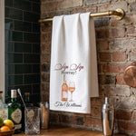 Corks Are For Quitters Gift For Wine Lover, Wine Girl - Personalized Kitchen Towel 4