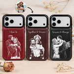 Couple Photo Forever & Always Anniversary Gifts For Her, Him - Personalized Phone Case 1