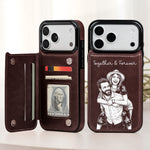 Couple Photo Forever & Always Anniversary Gifts For Her, Him - Personalized Phone Case 2