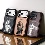 Couple Photo Forever & Always Anniversary Gifts For Her, Him - Personalized Phone Case 5