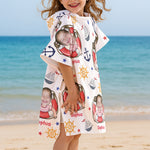 Cruise Kids Custom Name And Photo - Personalized Beach Towel 5