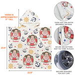 Cruise Kids Custom Name And Photo - Personalized Beach Towel 6