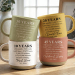Custom Anniversary Counting Time, Custom Year For Couples, Him, Her, Parents - Personalized Mug 1