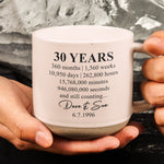 Custom Anniversary Counting Time, Custom Year For Couples, Him, Her, Parents - Personalized Mug 3