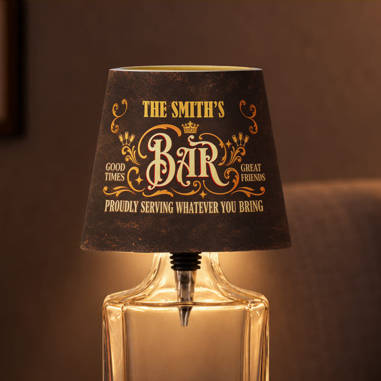 Custom Bar & Lounge Man Cave - Light Art Bar Decors - Personalized Night Light 1