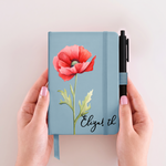 Custom Birth Flower & Name For Her, Gift For Friend, Coworker, Daughter - Personalized Journal 3