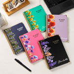 Custom Birth Flower & Name Gift For Her, Gift For Friend, Coworker, Teacher - Personalized Journal Planner_2027 3