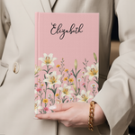 Custom Birth Flowers & Name, Gift For Her, Daughter, Best Friend, Coworker, Teacher - Personalized Journal 7