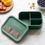 Custom Birth Flowers & Name, Gift For Her, Daughter, Best Friend - Personalized Lunch Box 5