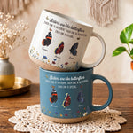 Custom Birth Month Butterflies Gift For Sister Friend Sibling - Personalized Mug 1