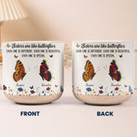 Custom Birth Month Butterflies Gift For Sister Friend Sibling - Personalized Mug 6