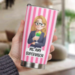 Custom Character For Coworker, Boss, Teacher, Nurse With Name - Personalized Tumbler 5