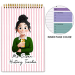 Custom Character For Teacher, Coworker, Boss With Name - Custom Planner 4