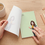 Custom Character For Teacher, Coworker, Boss With Name - Personalized Notepad 4