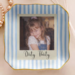 Custom Childhood Photo - Birthday Gifts For Her, Daughter, Friends - Personalized Jewelry Dish 6