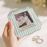 Custom Childhood Photo - Birthday Gifts For Her, Daughter, Friends - Personalized Jewelry Dish 7