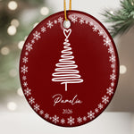 Custom Christmas Name For Family, Kids Xmas Tree Stocking Tag - Personalized Ornament 2
