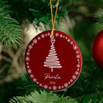 Custom Christmas Name For Family, Kids Xmas Tree Stocking Tag - Personalized Ornament 4