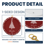 Custom Christmas Name For Family, Kids Xmas Tree Stocking Tag - Personalized Ornament 5