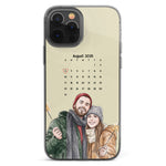 Custom Couple Photo & Date Matching Phone Case For Her, Him - Personalized Phone Case 4