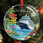 Custom Cruise Travel Adventure Christmas Gifts - Personalized Ornament 3