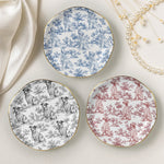 Custom Dog Breeds Chinoiserie Toile De Jouy Style Gift For Dog Mom - Personalized Jewelry Dish 5