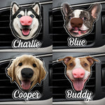 Custom Dog Nose Squishy Gift For Dog Lover, Dog Mom, Dog Dad - Personalized Car Vent Clip 1