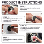 Custom Dog Nose Squishy Gift For Dog Lover, Dog Mom, Dog Dad - Personalized Car Vent Clip 6