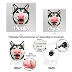 Custom Dog Nose Squishy Gift For Dog Lover, Dog Mom, Dog Dad - Personalized Car Vent Clip 7