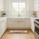 Custom Family Christmas Rug For Entryway - Personalized Runner Rug 4