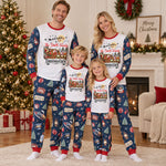Custom Family Christmas Sleepwear Polar Express, Family Matching Pjs Set - Personalized Pajamas 1