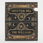 Custom Family Name & Address Christmas Theme- Personalized Mailbox Cover 4