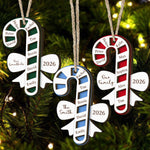 Custom Family Name Candy Cane - Christmas Gifts - Personalized Ornament 2