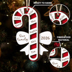 Custom Family Name Candy Cane - Christmas Gifts - Personalized Ornament 7