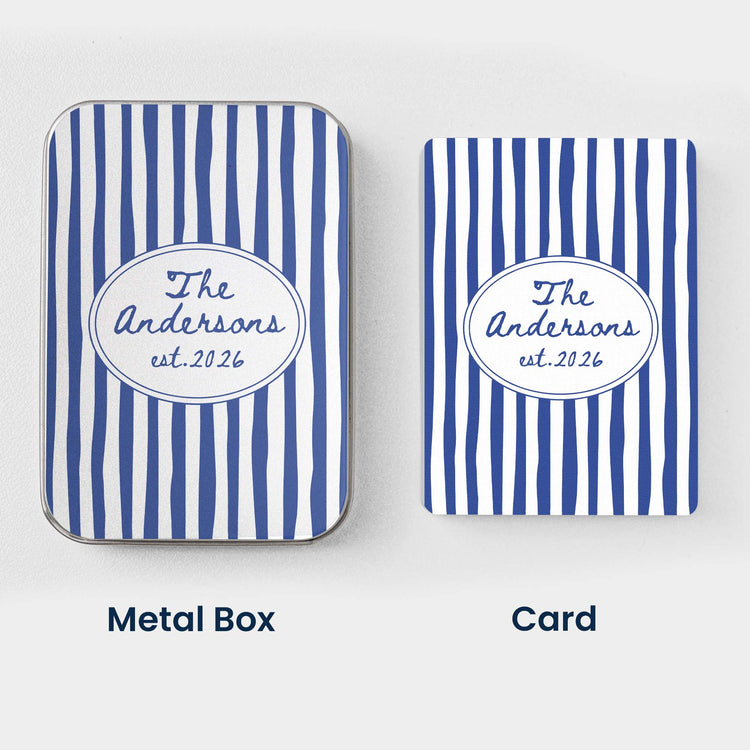 Custom Family Name, Family Board Games, Wedding Favor Decks, Wedding Gift For Couple - Personalized Playing Cards 4