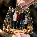 Custom Family Photo Christmas 250 Anniversary - Personalized Ornament 2
