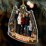 Custom Family Photo Christmas 250 Anniversary - Personalized Ornament 3