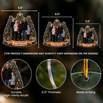 Custom Family Photo Christmas 250 Anniversary - Personalized Ornament 4